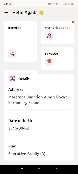AIICO Multishield Mobile Screenshot 1