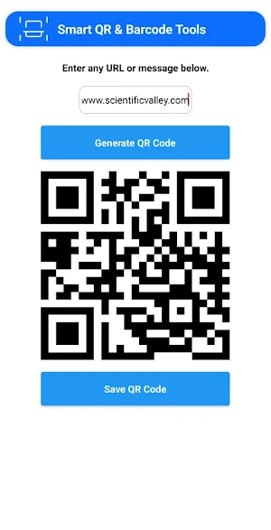 QR Code Generator & Scanner Screenshot 2