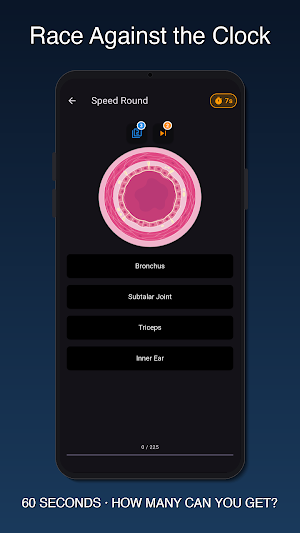 Human Organs Quiz Screenshot 2
