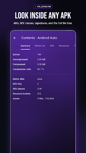 APK Extractor Screenshot 2