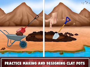 Pottery Simulation - Create Fashionable Clay Art Screenshot 1