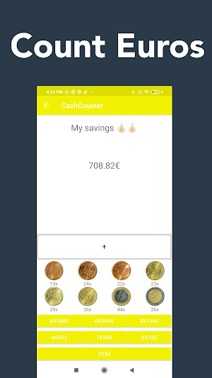 CashCounter: The euro counter and manager Screenshot 1