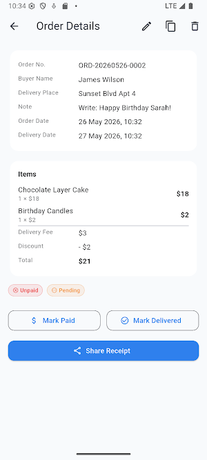 Orderivo: Pre-Order Tracker Screenshot 2