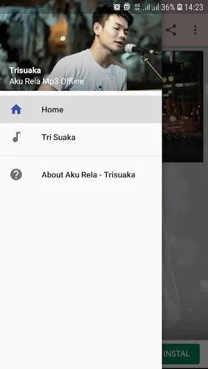 Aku Rela - Trisuaka Mp3 Offline Screenshot 1