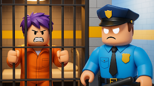 Prison Escape: 3D Obby Parkour Screenshot 0