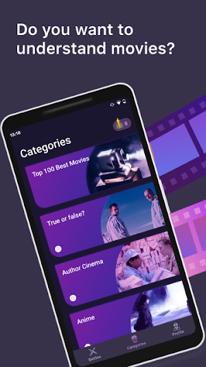Cinema Quiz: films & actors Screenshot 0