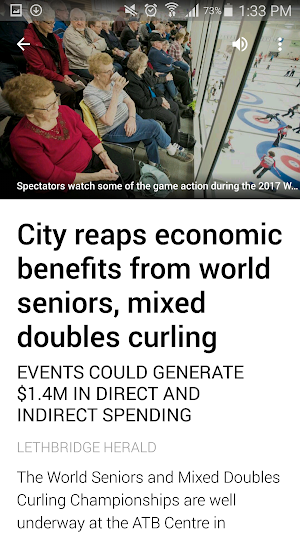 Lethbridge Herald e-Edition Screenshot 1