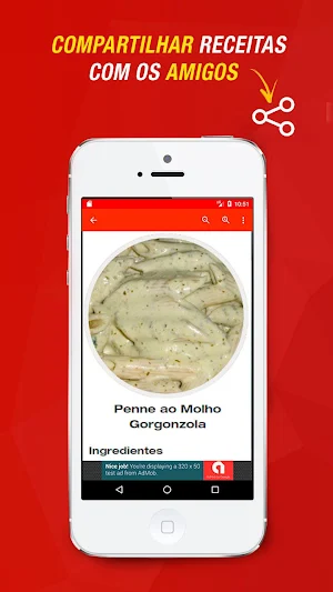 Receitas com Macarrão Penne Screenshot 0