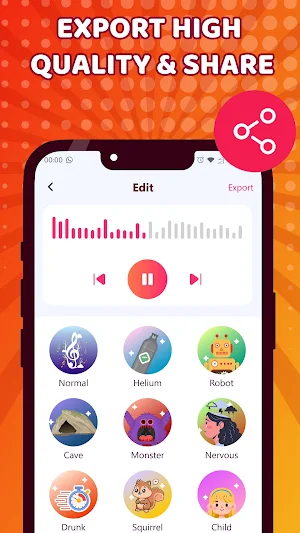 Voice Changer with Effects Screenshot 2