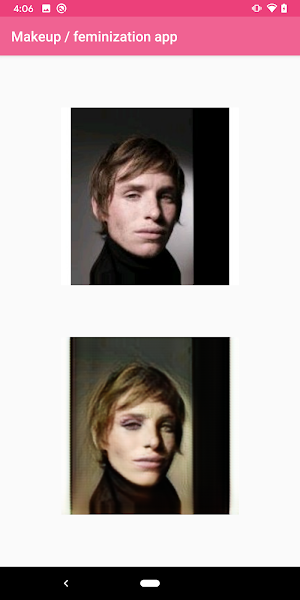 Makeup / feminization app Screenshot 3