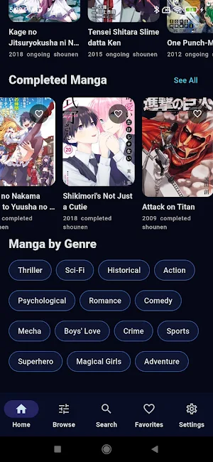Comix : Manga and Comics Screenshot 0