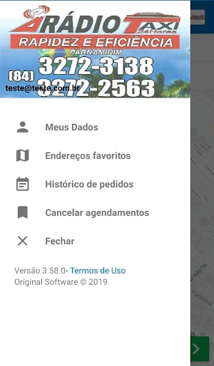 Rádio Táxi Parnamirim Screenshot 2