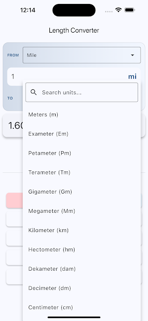 Length Converter Screenshot 0