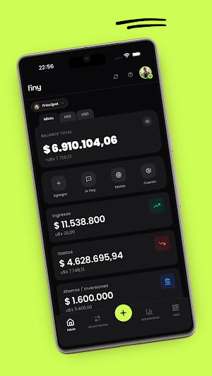 Finy - Finanzas con IA Screenshot 3