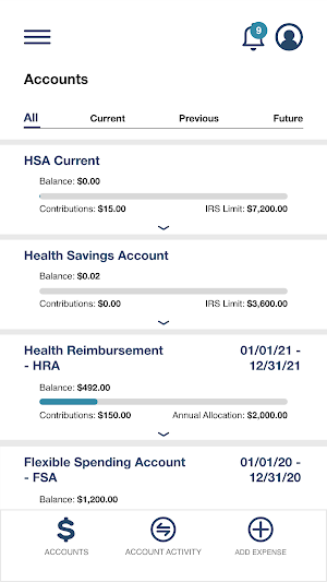 myFlexSpend Screenshot 2