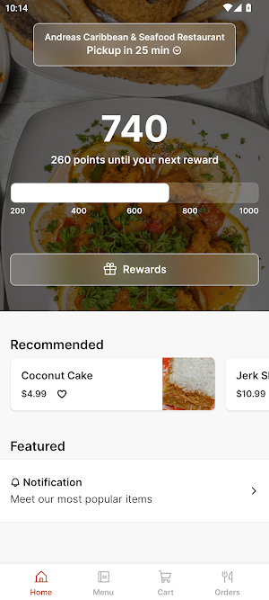 Andrea’s Caribbean & Seafood Screenshot 0