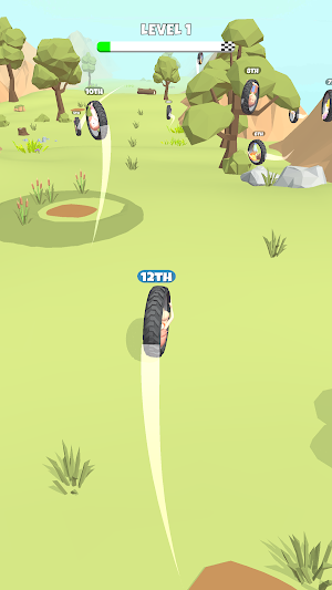 Downhill Tires Screenshot 0