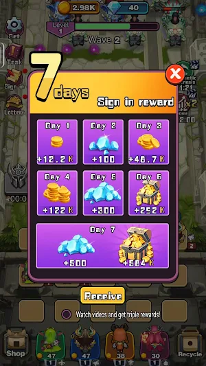 Hero Summon Defense Screenshot 1
