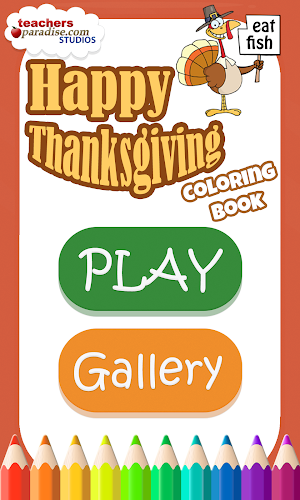 Thanksgiving Coloring Book Screenshot 0