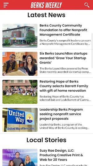 Berks Weekly Screenshot 0