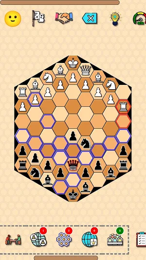 Hexagonal chess Screenshot 2