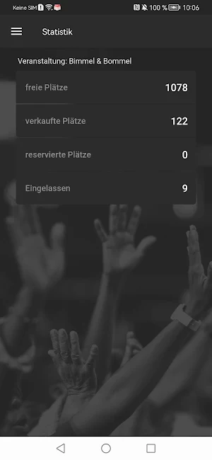 Vibus Einlass Screenshot 3