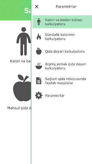 Sağlam qida Screenshot 1