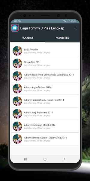 100+ Lagu Tommy J Pisa Lengkap Screenshot 0