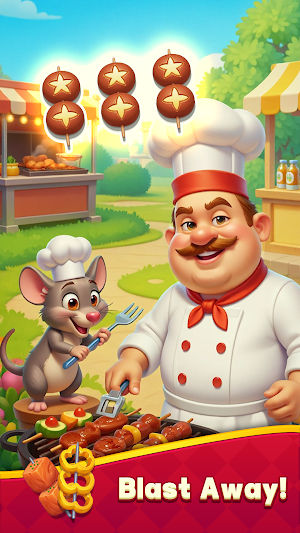 Lucky Grill - BBQ Match Screenshot 3