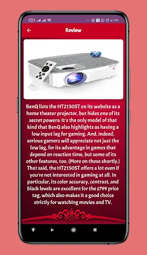 movie projector guide Screenshot 2