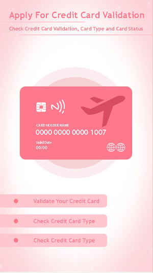 Apply Credit Card Validator Screenshot 1