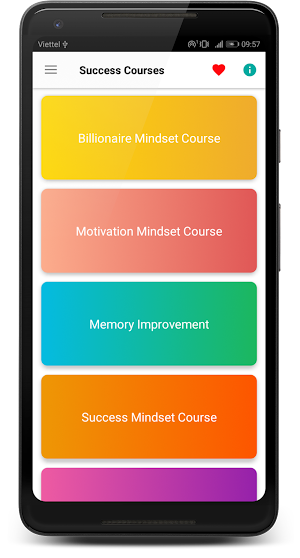 Success Courses - Billionaire Mindset Screenshot 0
