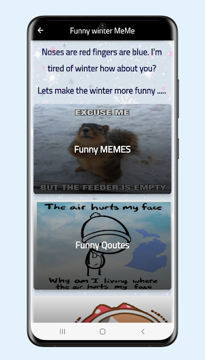 Funny Winter Memes Screenshot 0
