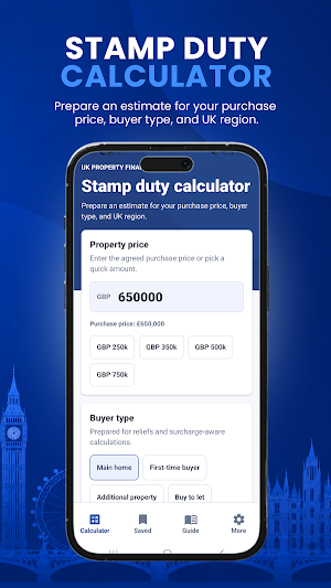 UK Stamp Duty Calculator Screenshot 0