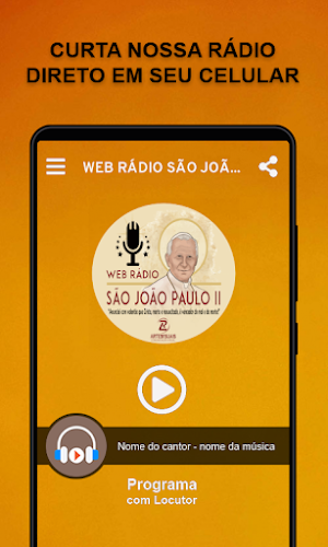 WEB RÁDIO SÃO JOÃO PAULO II Screenshot 0