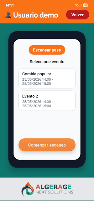 QR Entradas Screenshot 2