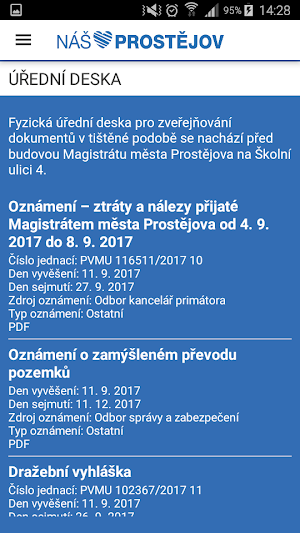 Náš Prostějov Screenshot 2