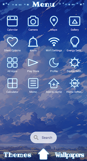 Clouds in the Vivid Blue Sky Screenshot 1