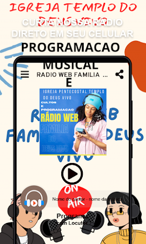 RADIO WEB FAMILIA DO DEUS VIVO Screenshot 0