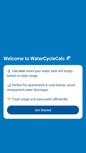 WaterCycleCalc Screenshot 1