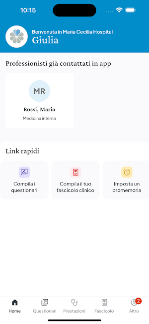 MariaCecilia Hospital byWelmed Screenshot 0