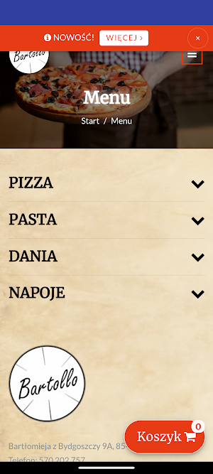 Pizzeria Bartollo Screenshot 0