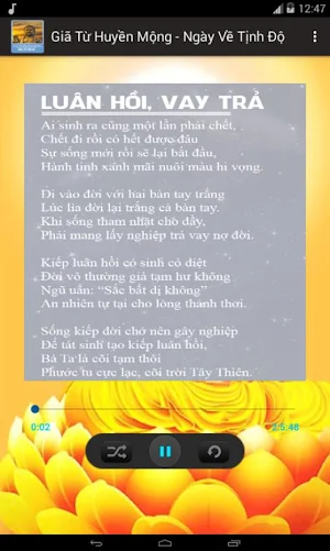 Giã Từ Huyền Mộng - Ngày Về Tịnh Độ Screenshot 2