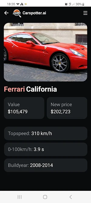 CarspotterAI Screenshot 1