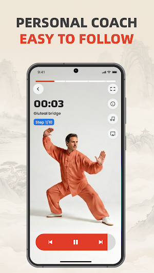 Qi Gong Workout with Tai Chi Screenshot 3