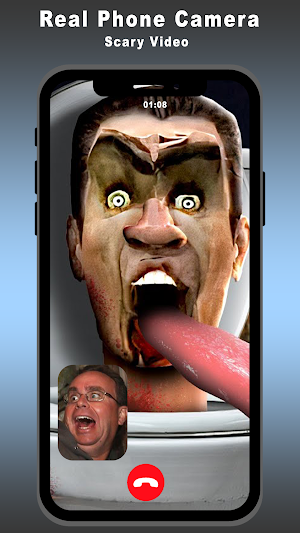 Monster Toilet Video Call Screenshot 2
