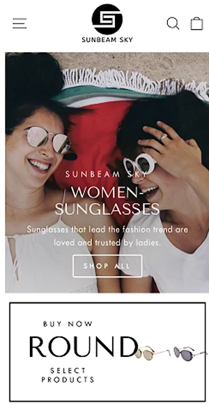 Sunbeamsky Store Screenshot 3