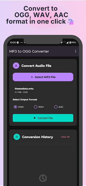 Mp3 to Ogg Converter Screenshot 2