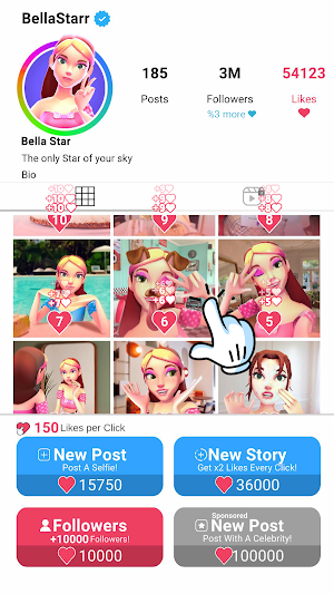 Influencer Clicker Screenshot 2