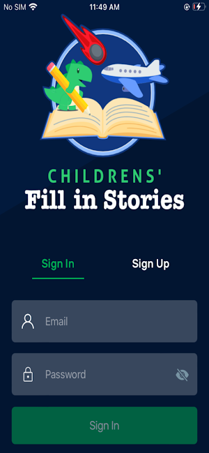 Fill In Stories Screenshot 1